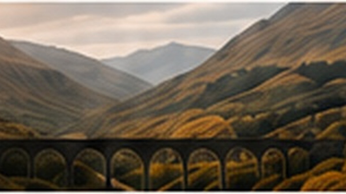 A bridge crossing a broad landscape, representing trust and connection across distance