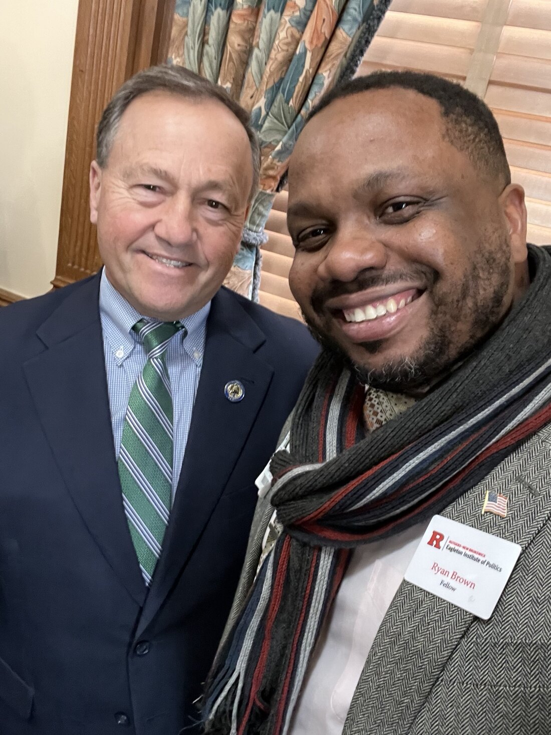 Ryan Brown at a public-institution event